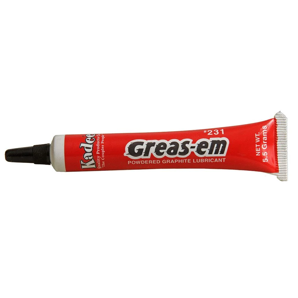 Kadee #231 Greas-em Dry Graphite Lubricant 5.5 gram tube