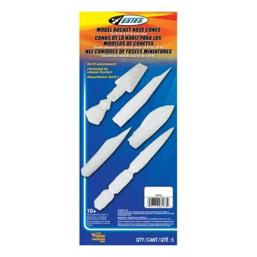 Estes Rockets Sci-fi Nose Cone Assortment (5 pk)