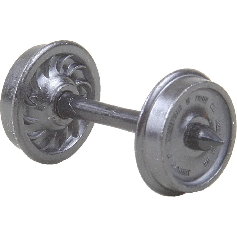 Kadee #521 HO Scale 36" Diameter Ribbed Back Metal Code 110 Wheels - Freight and Passenger