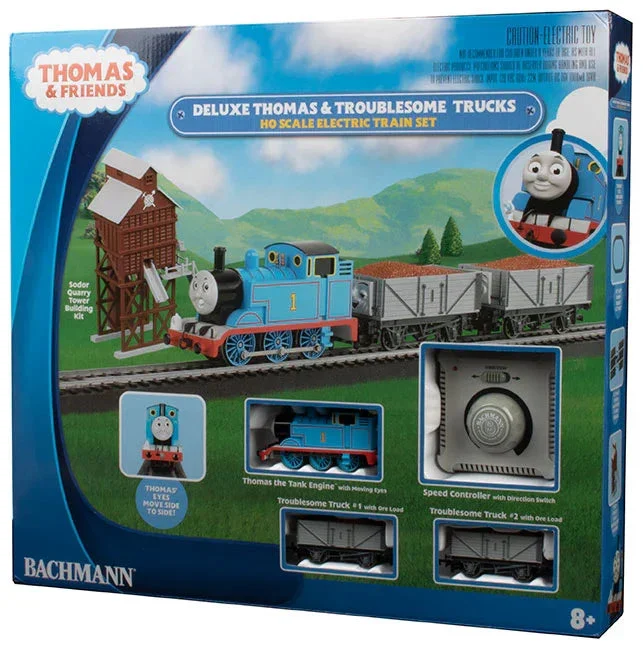 Bachmann HO Deluxe Thomas & Troublesome Trucks Set 760 - Bachmann Trains