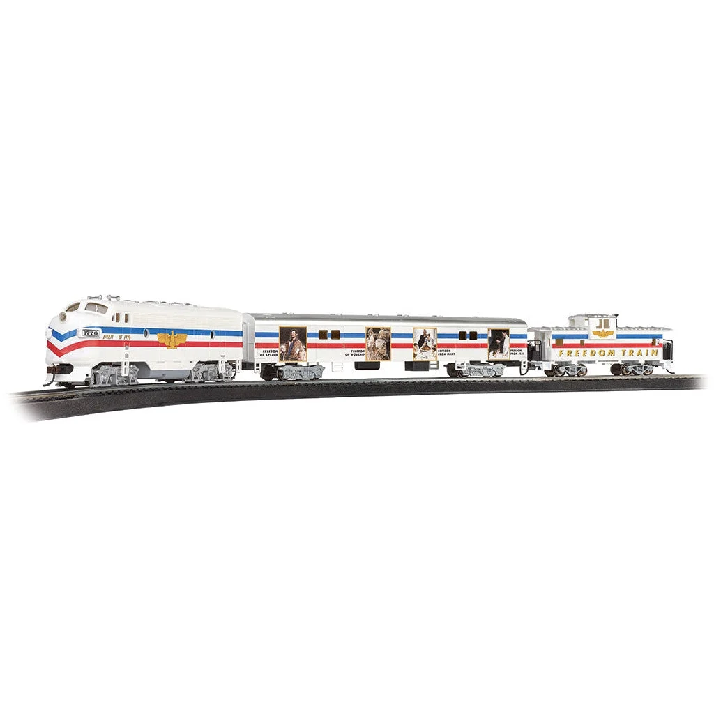 Bachmann HO Scale Norman Rockwell Freedom Train Diesel Set/F7 - BAC00767