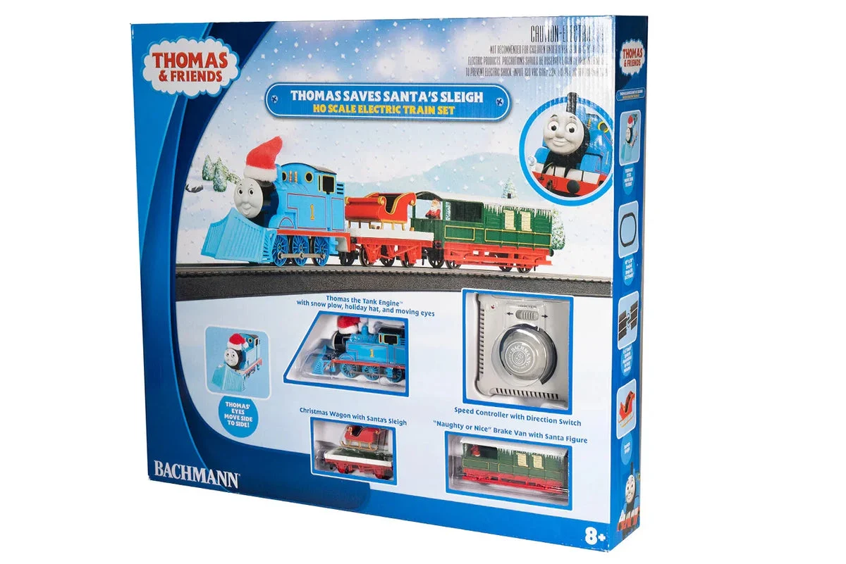 Bachmann HO Thomas Saves Santa's Sleigh Train Set 773 - Bachmann Trains