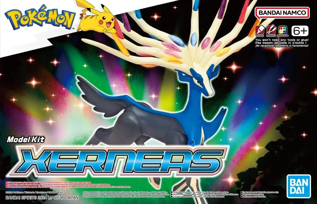 Pokemon Xerneas Model Kit - Bandai Namco