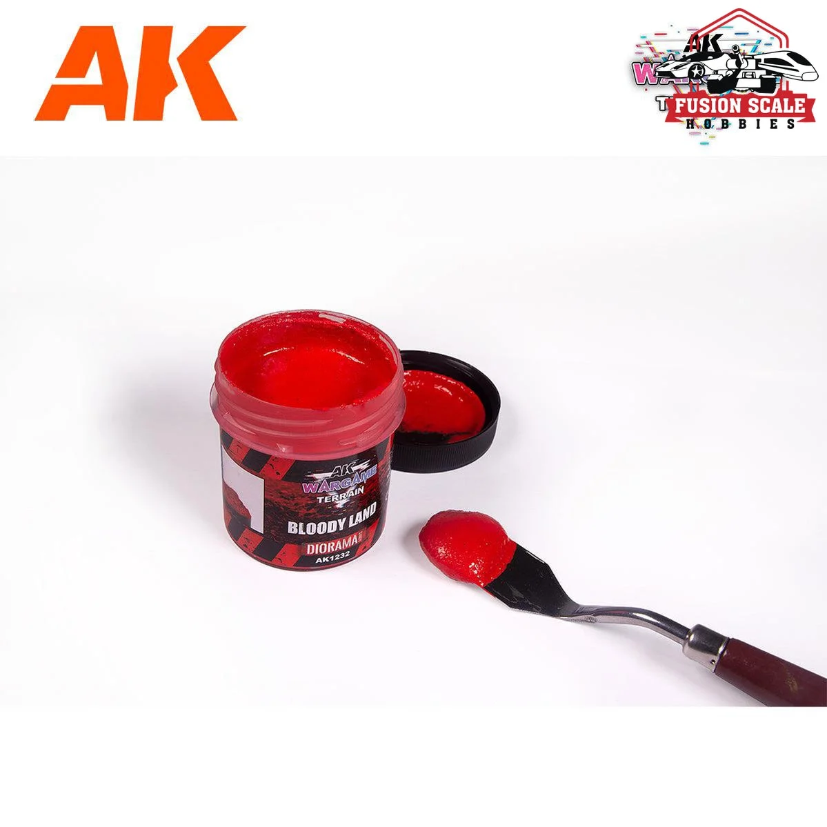 AK Interactive Wargame Battle Ground Terrains Bloody Land - 100ml (Acrylic)