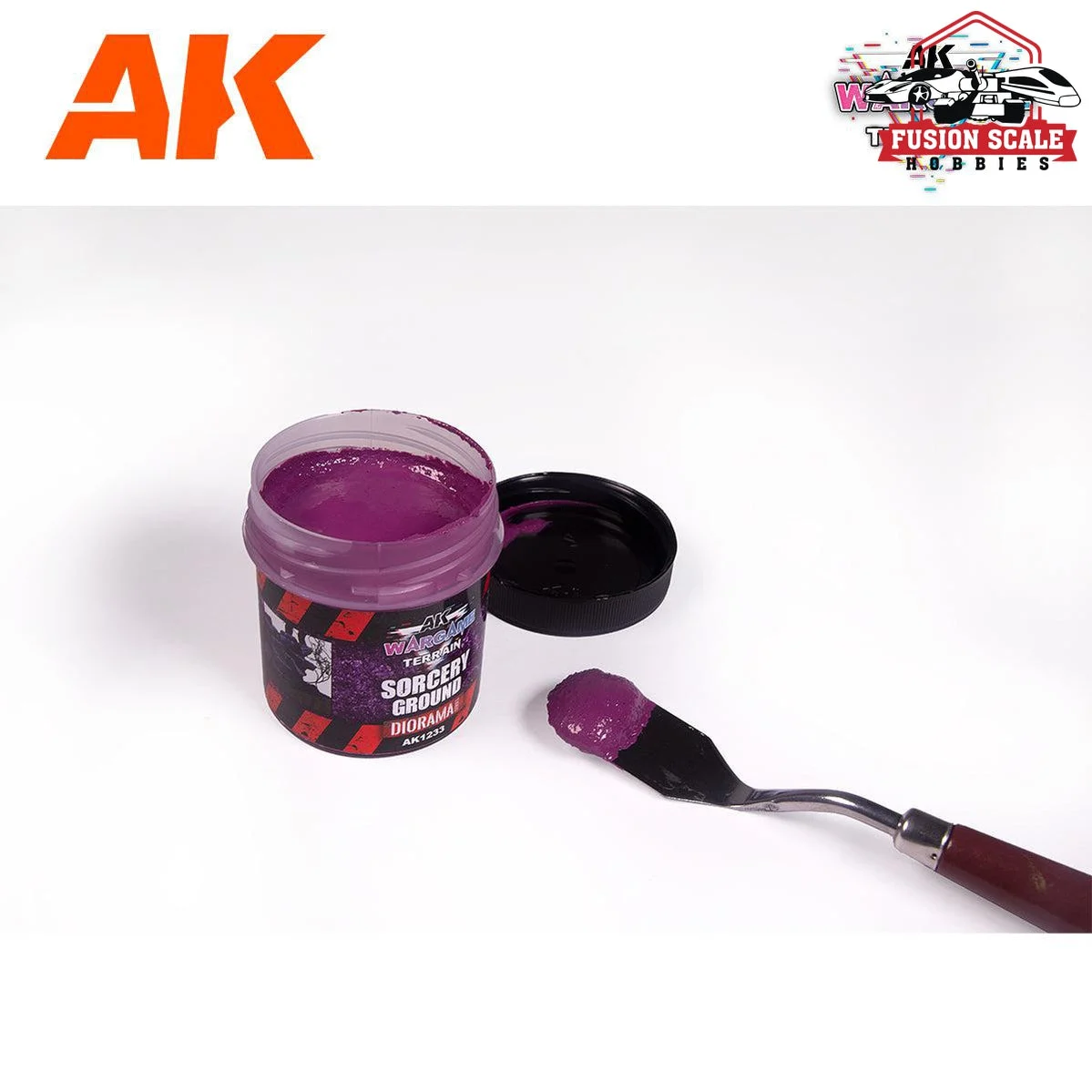 AK Interactive Wargame Battle Ground Terrains Sorcery Ground - 100ml (Acrylic)