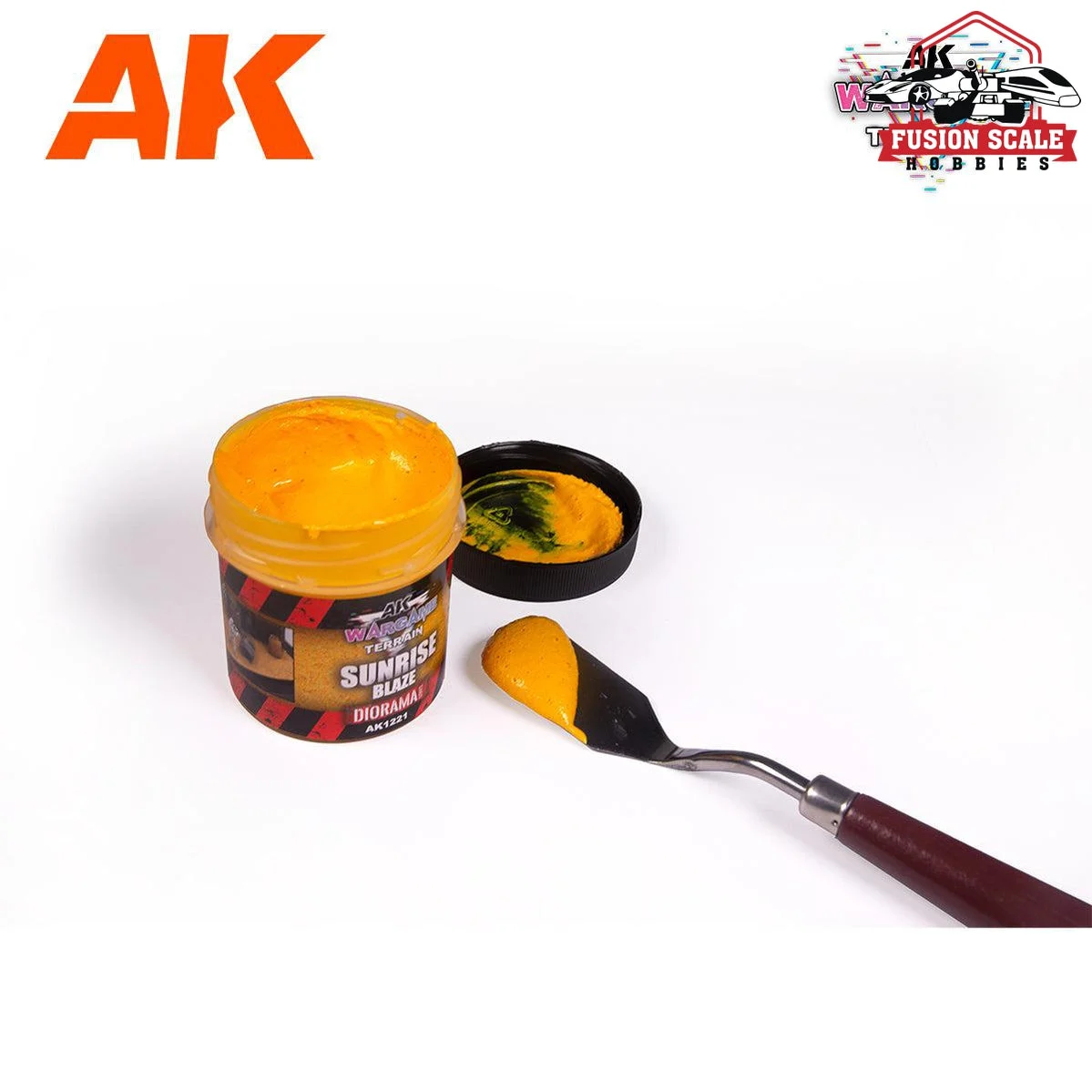 AK Interactive Wargame Battle Ground Terrains Sunrise Blaze - 100ml (Acrylic)