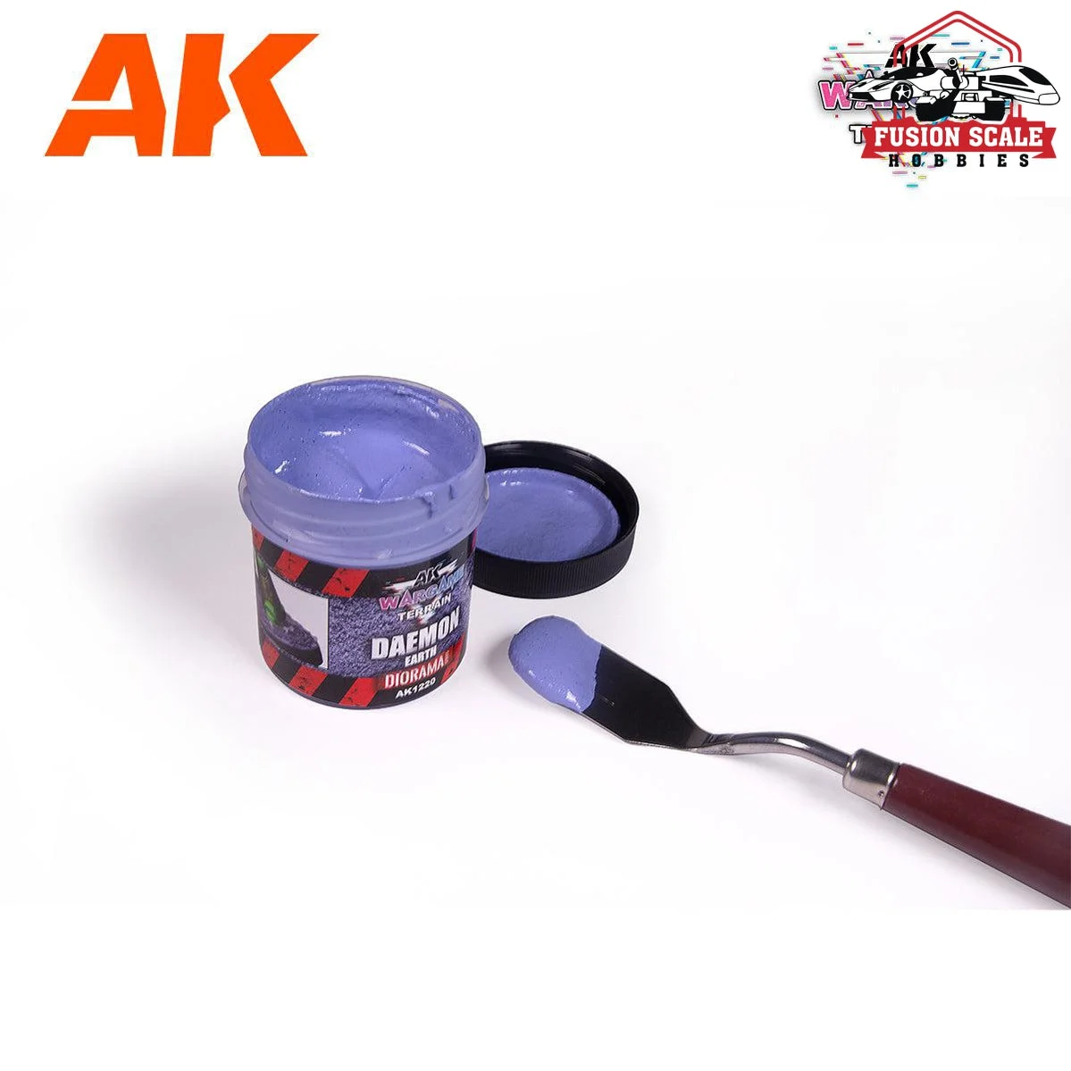 AK Interactive Wargame Battle Ground Terrains Daemon Earth - 100ml (Acrylic)