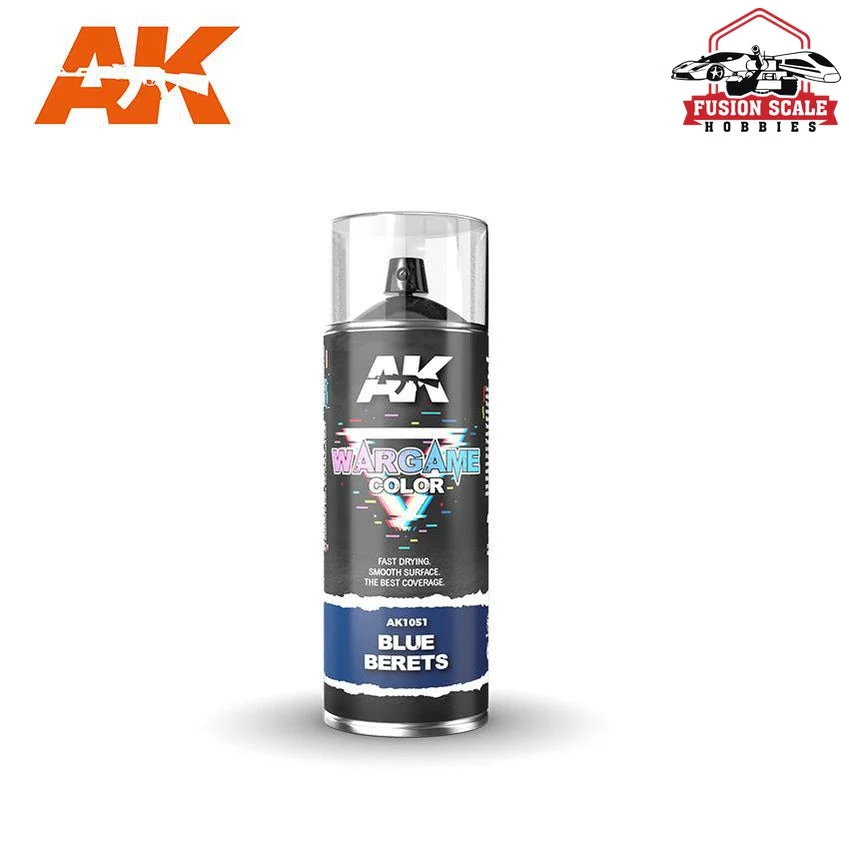 AK Interactive Wargame Blue Berets Spray 400ml