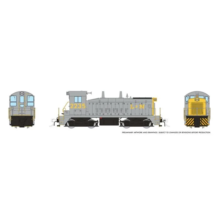 Rapido HO Louisville & Nashville EMD SW9 L&N #2278 - DCC/Sound - 27589