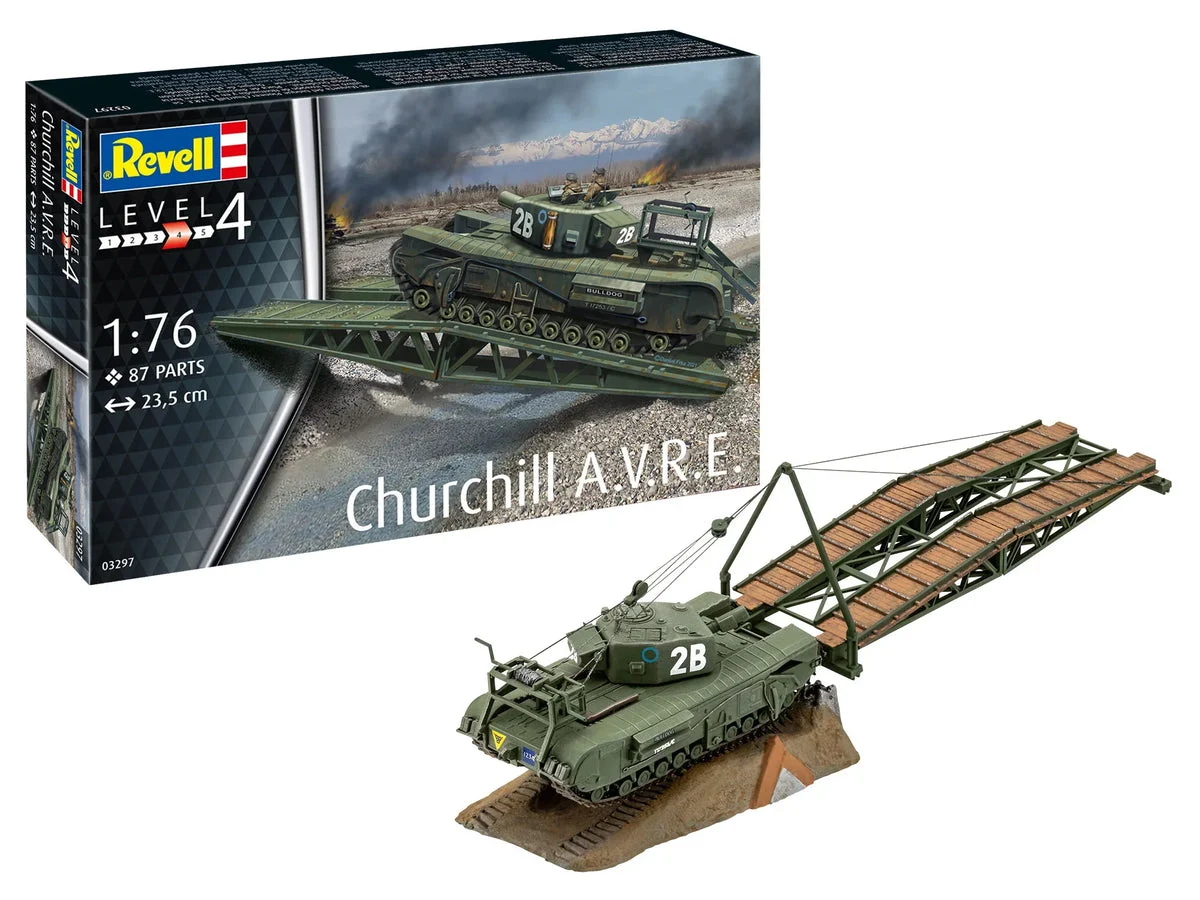 1/76 Revell Germany Churchill A.V.R.E. 3297 - Revell-Germany