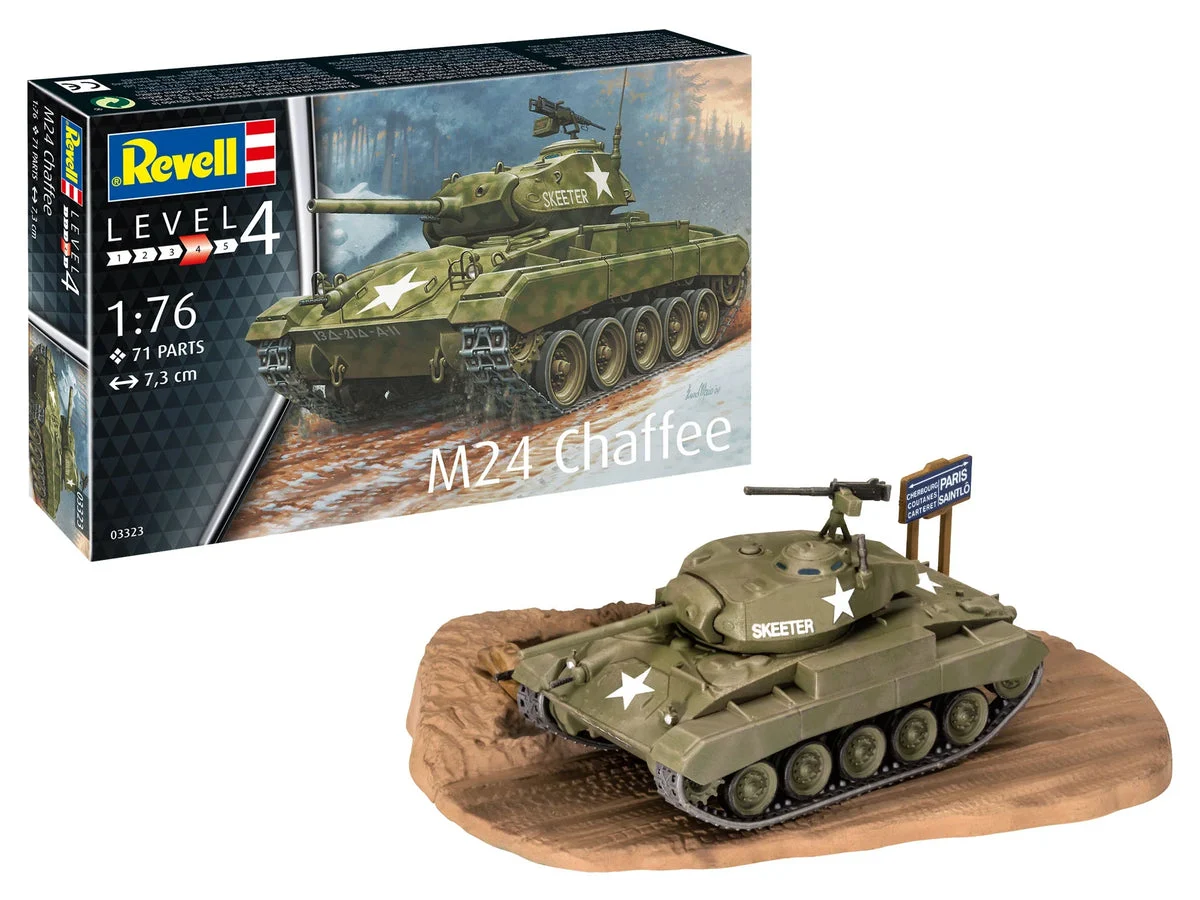 1/76 Revell Germany M24 Chaffee 3323 - Revell-Germany