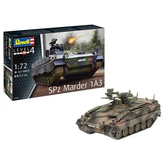 Revell 1:72 SPz Marder 1A3 Model Tank Kit - Revell Germany