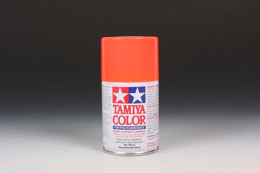 Tamiya PS-20 Fluorescent Red Polycarbonate Spray Paint