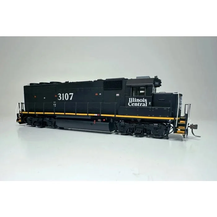 Rapido Trains HO Scale EMD GP40 Illinois Central #3107 w/ DCC & Sound - 40551
