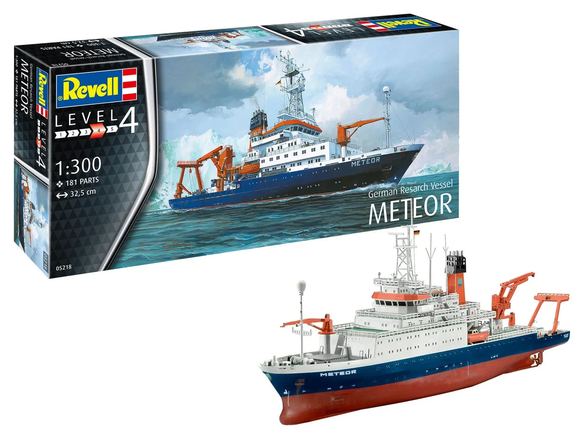 1/300 Revell Germany German Research Vessel Meteor 5218 - Revell-Germany