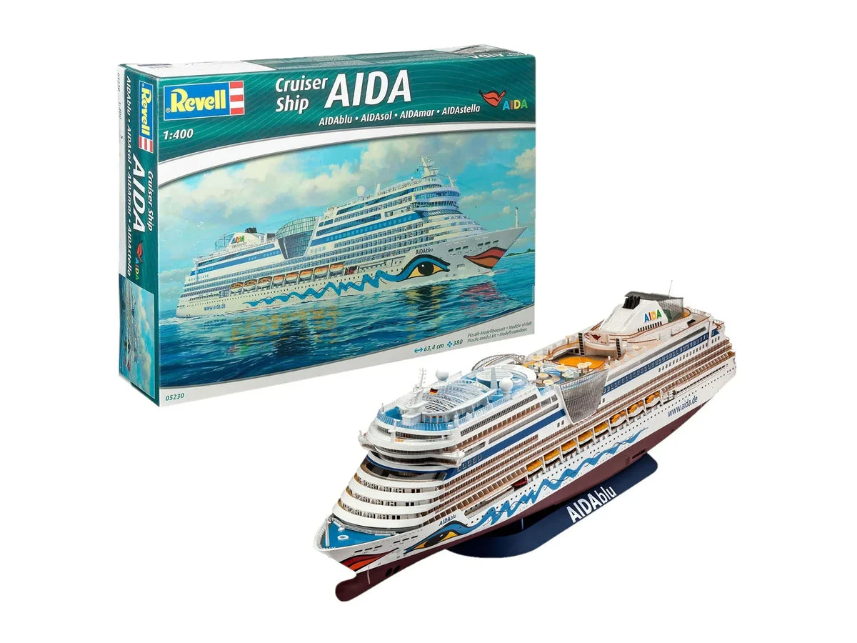 1/400 Revell Germany Cruiser Ship AIDAblu 5230 - Revell-Germany