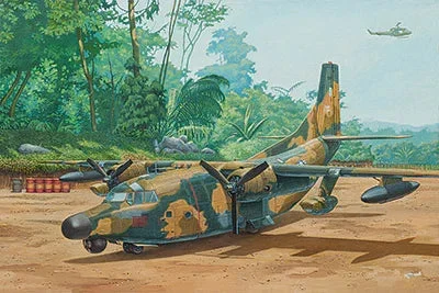 1/72 Roden Fairchild NC/AC-123K Black Spot - 58