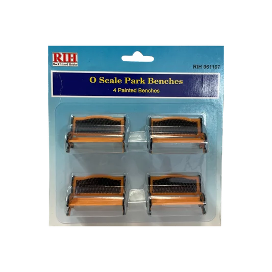 Rock Island Hobby RIH061107 O Scale Park Benches