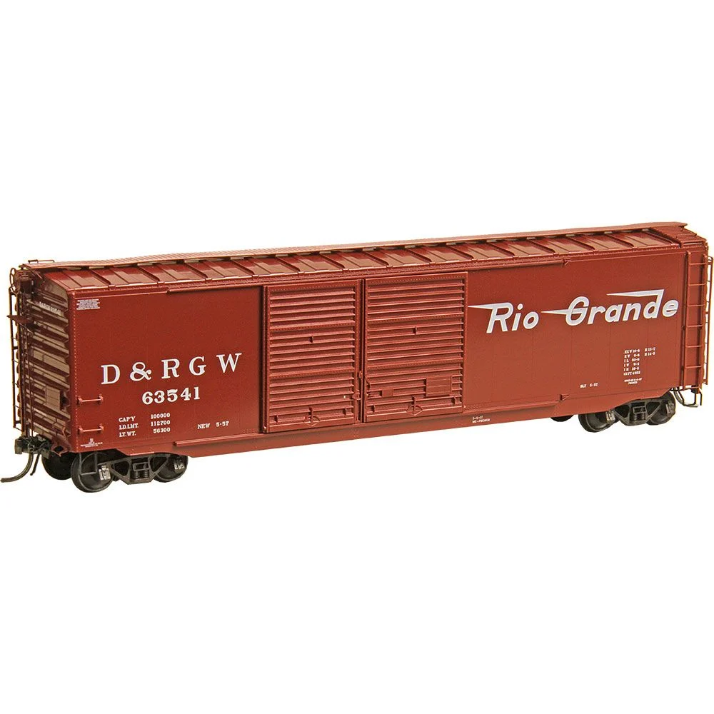 Kadee Cars HO Scale Denver Rio Grand Western 50' PS-1 Boxcar RD# D&RGW 63541