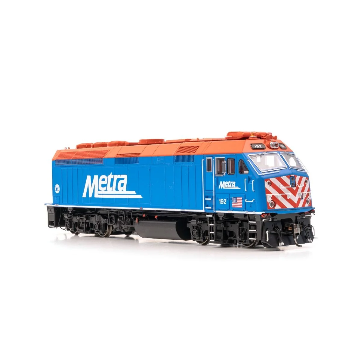 Rapido HO Scale Metra F40PHM-2 213 With Esu LokSound V5 DCC/Sound