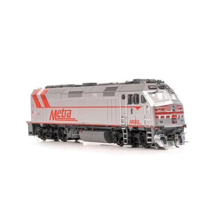 Rapido HO Scale Metra F40PHM-2 211 CB&Q Heritage Unit With Esu LokSound V5 DCC/Sound