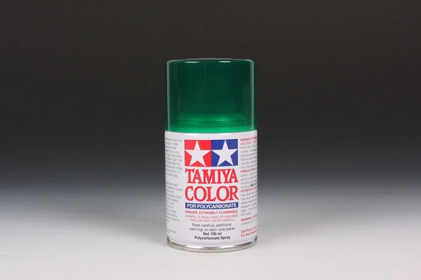 Tamiya PS-44 Translucent Green Polycarbonate Spray Paint