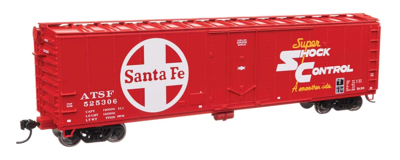 Walthers Mainline HO Santa Fe #525306 50' PC&F Insulated Boxcar