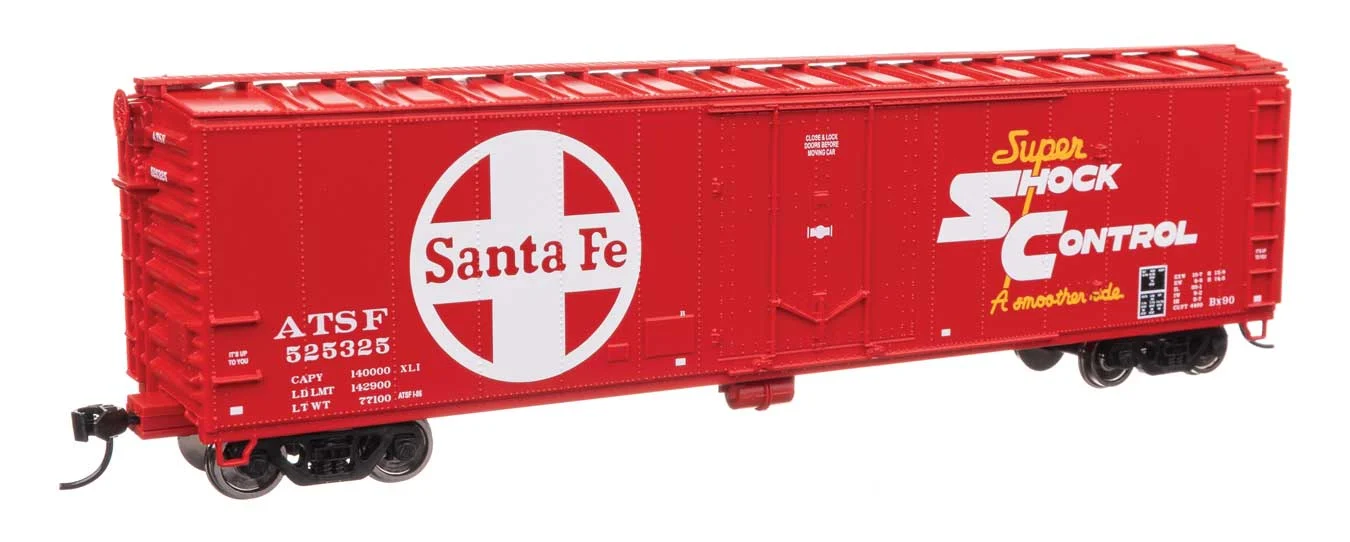 Walthers Mainline HO Santa Fe #525325 50' PC&F Insulated Boxcar
