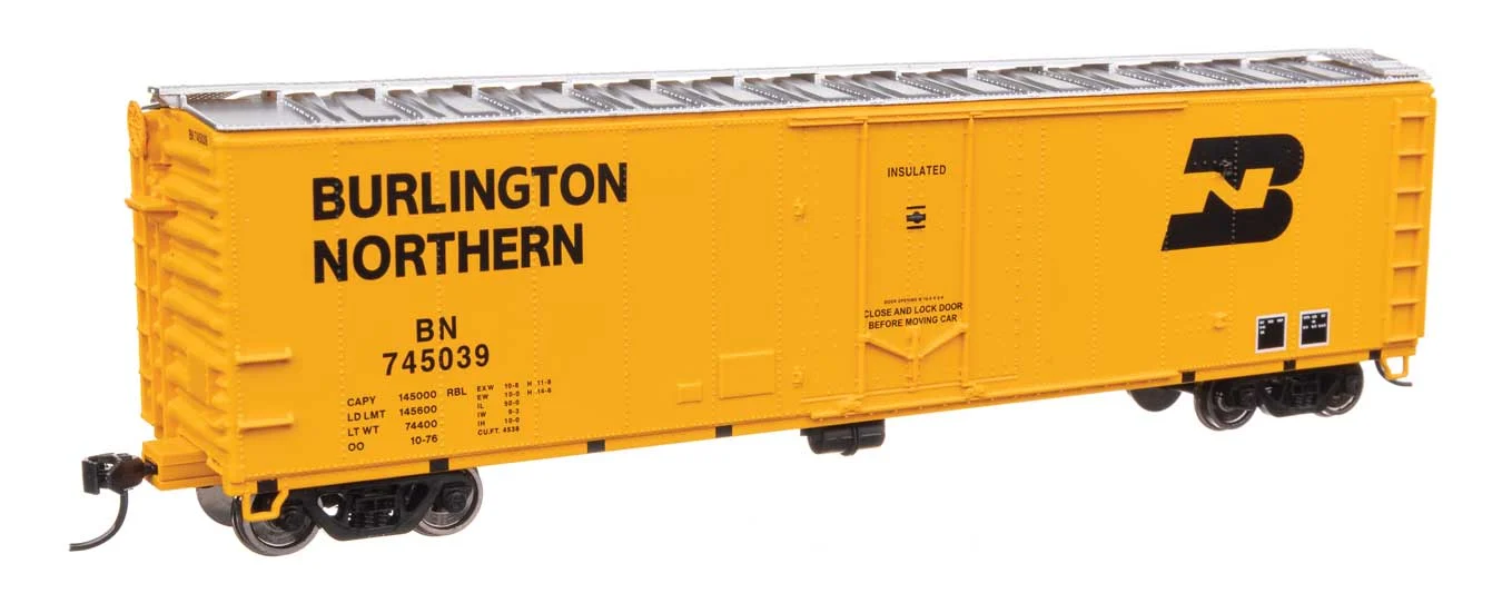 Walthers Mainline HO Burlington Northern #745039 50' PC&F Insulated Boxcar