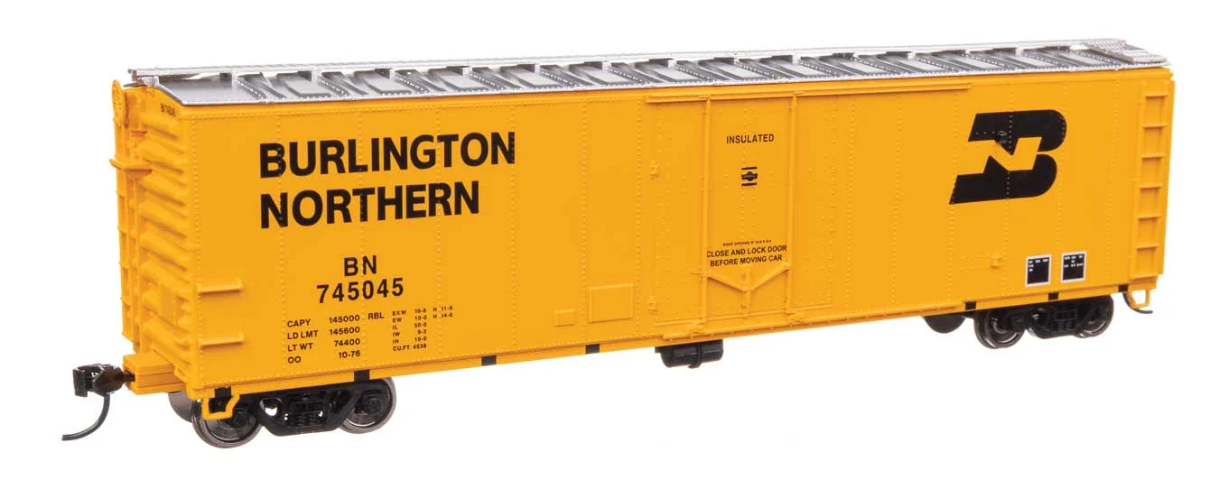 Walthers Mainline HO Burlington Northern #745045 50' PC&F Insulated Boxcar