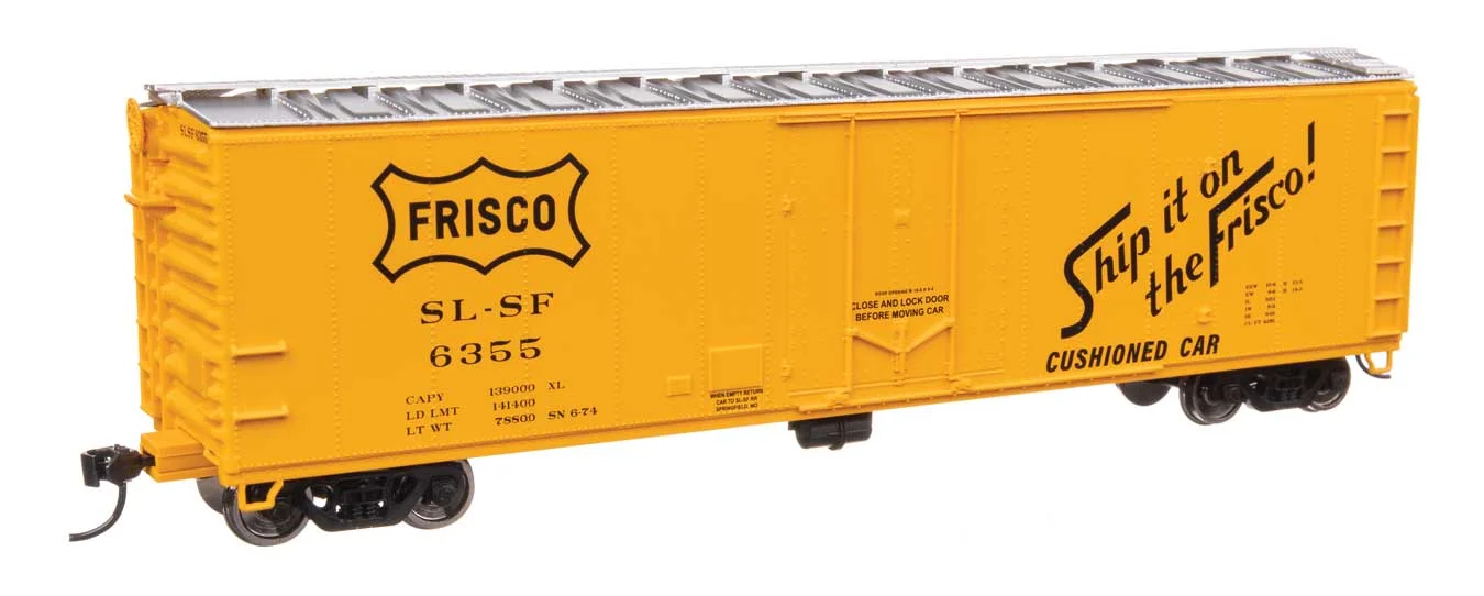 Walthers Mainline HO St. Louis-San Francisco #6355 50' PC&F Insulated Boxcar
