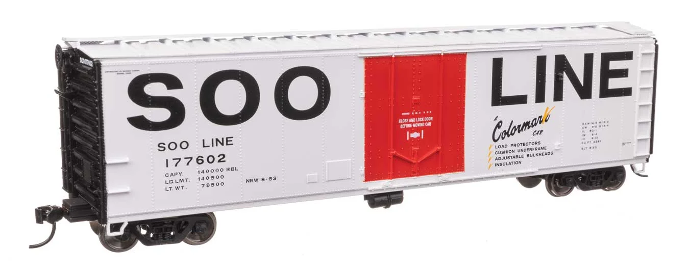 Walthers Mainline HO Soo Line #177602 50' PC&F Insulated Boxcar