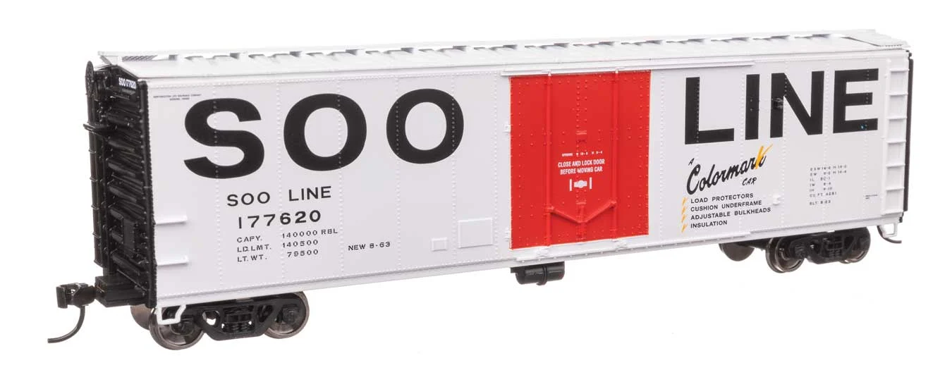 Walthers Mainline HO Soo Line #177620 50' PC&F Insulated Boxcar