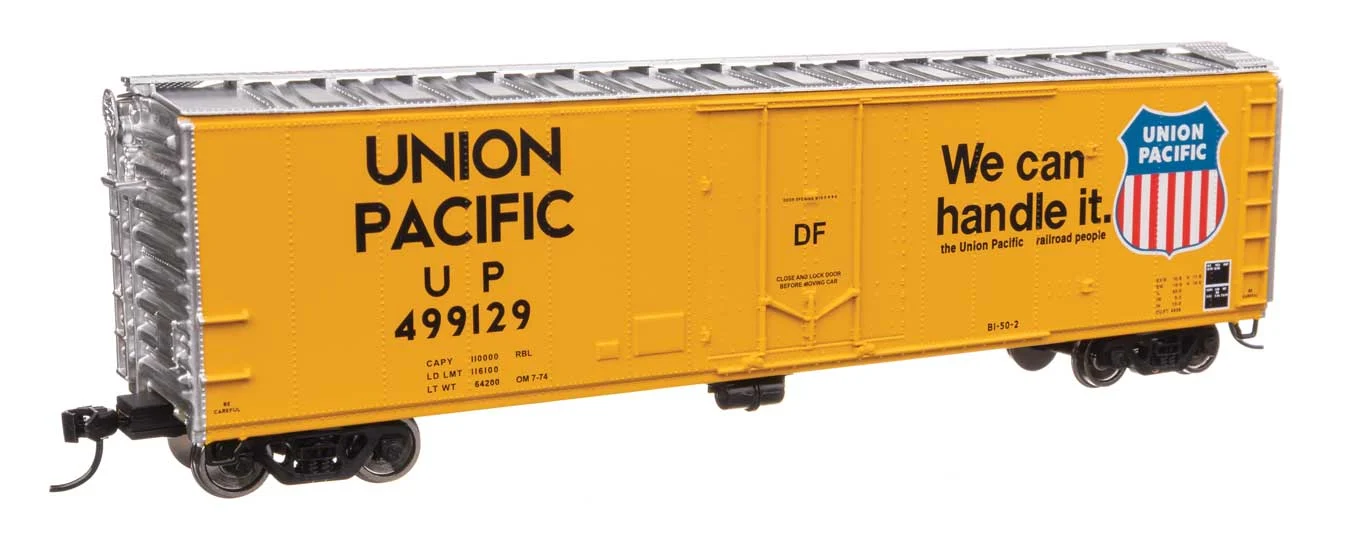 Walthers Mainline HO Union Pacific #499129 50' PC&F Insulated Boxcar