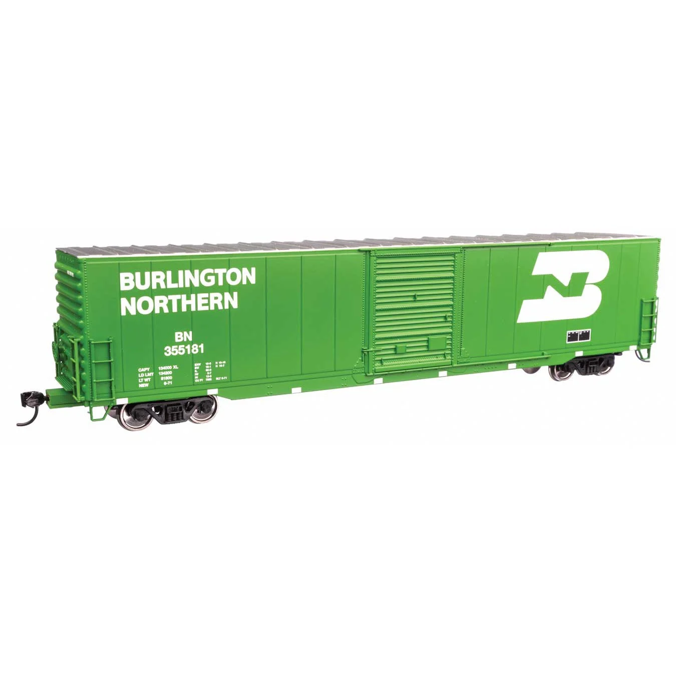 Walthers Mainline HO Scale Burlington Northern 355181 60' Pullman-Standard Single Door Auto Parts Boxcar