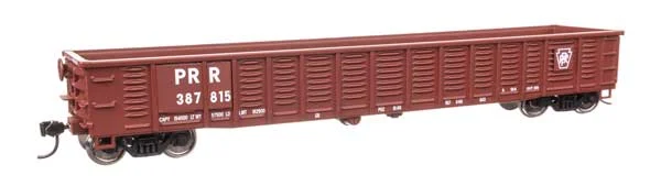 Walthers Mainline HO Scale Pennsylvania Railroad #387815 53' Corrugated-Side Gondola - 910-6085