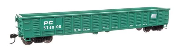 Walthers Mainline HO Scale Penn Central #576000 53' Corrugated-Side Gondola - 910-6087