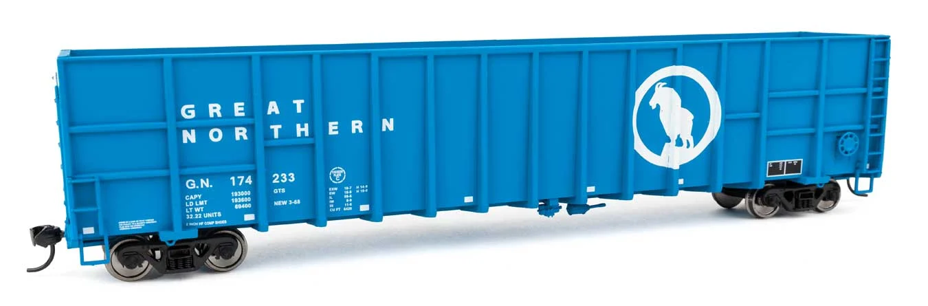 Walthers Mainline HO Scale Great Northern #174233 61' Wood Chip Gondola