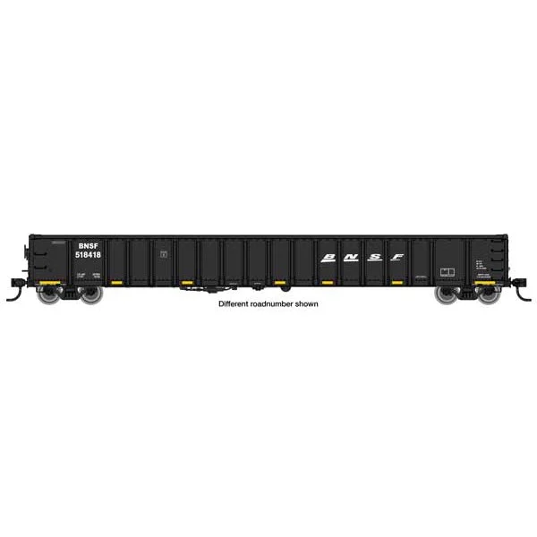 Walthers Mainline HO Scale 68' Railgon BNSF #518550