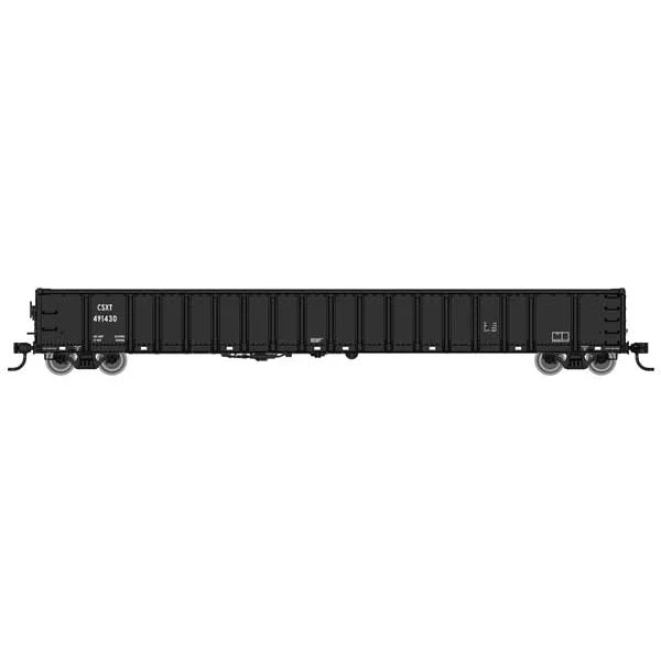 Walthers Mainline HO Scale 68' Railgon CSXT #491441