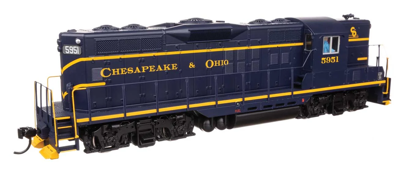 Walthers Mainline HO Chesapeake & Ohio #5951 EMD GP9 Phase II with High Hood - Standard DC