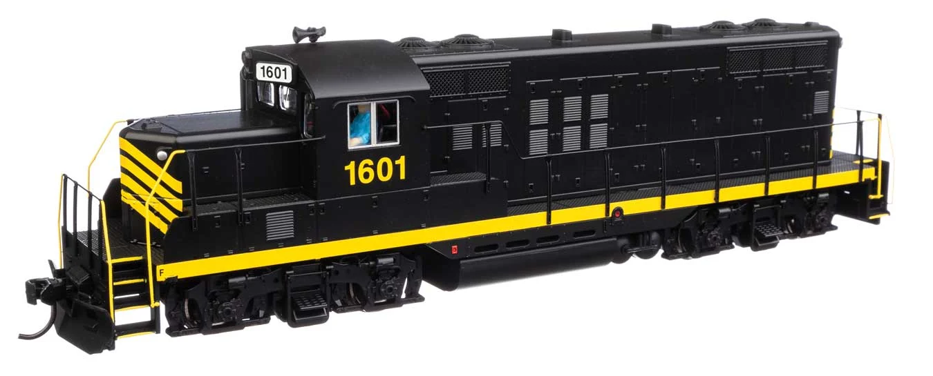 Walthers Mainline HO Scale Leased Unit #1601 EMD GP9 Phase II Chopped Nose ESU LokSound