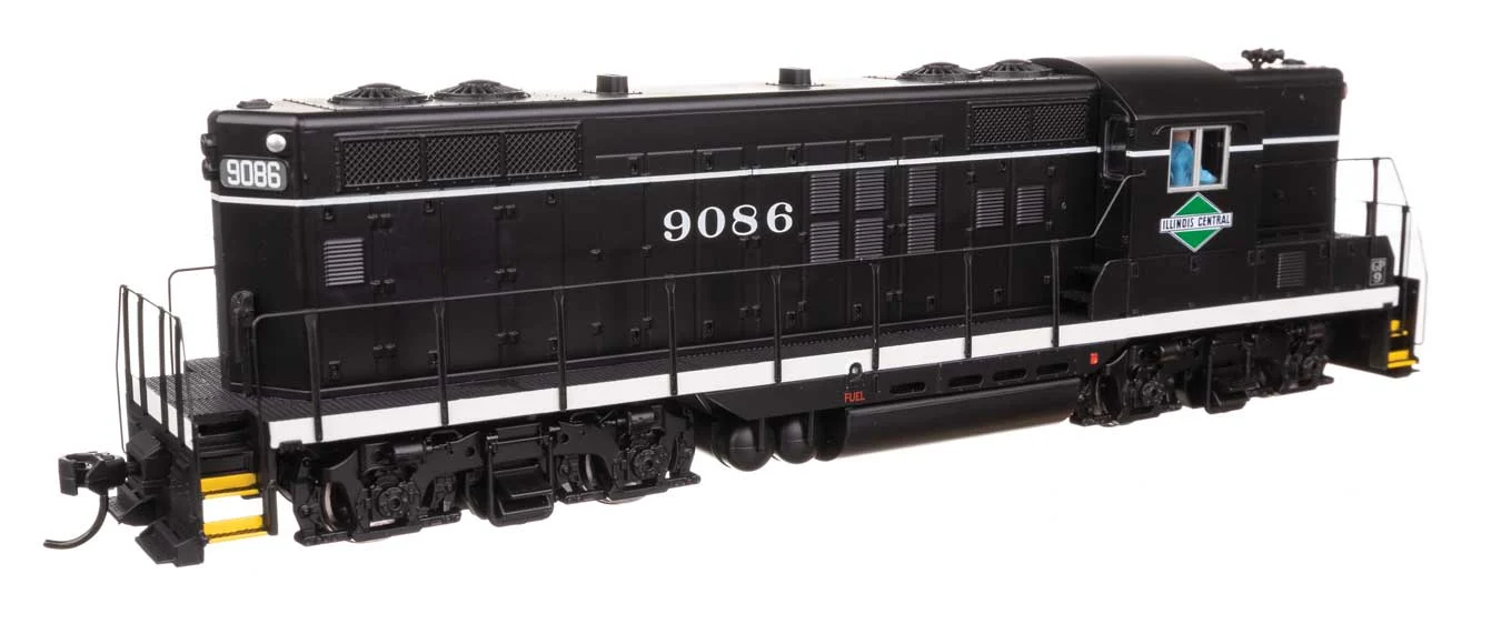 Walthers Mainline HO Illinois Central #9092 EMD GP9 Phase II with High Hood DCC/Sound ESU