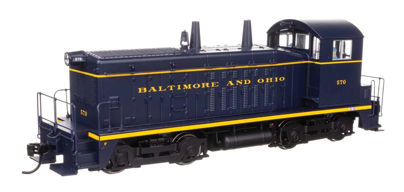 Walthers Mainline HO Baltimore & Ohio #570 EMD NW2 Phase V DCC/Sound