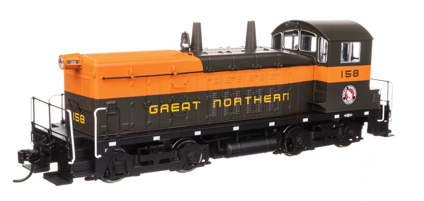 Walthers Mainline HO Great Northern #158 EMD NW2 Phase V DCC/Sound