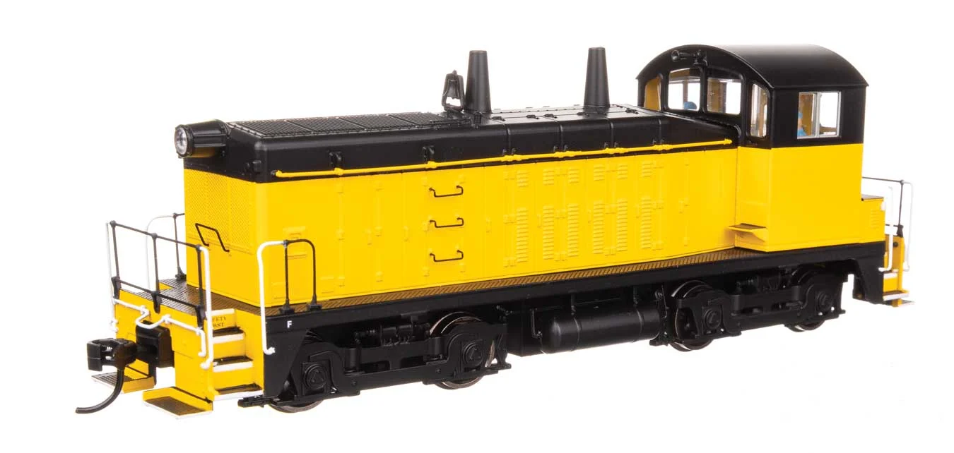 Walthers Mainline HO Unlettered Yellow & Black EMD NW2 Phase V DCC/Sound
