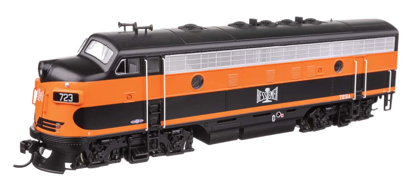 Walthers Mainline HO Bessemer & Lake Erie #723A EMD F7 A - DCC/Sound