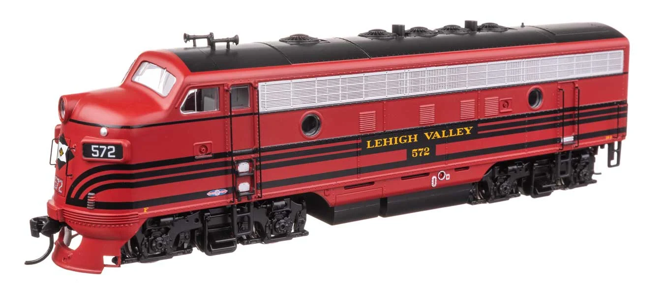 Walthers Mainline HO Lehigh Valley #572 EMD F7 A - DCC/Sound