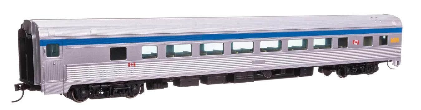 Walthers Mainline HO VIA Rail 85' Budd Large-Window Coach