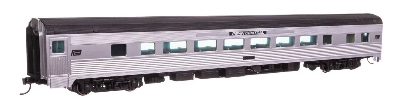 Walthers Mainline HO Penn Central 85' Budd Large-Window Coach